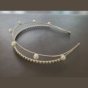 LOFT Pearl & Crystal Headband